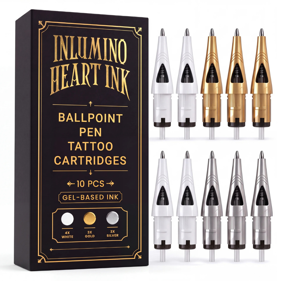 10 Pack Original Ink Ballpoint Cartridges