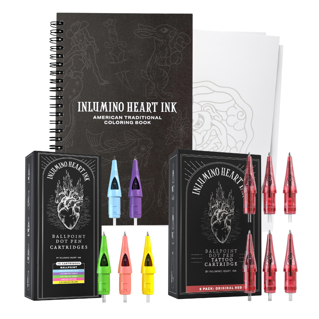 Coloring Book and Saturated Ink Set