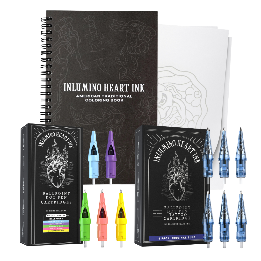 Coloring Book and Saturated Ink Set