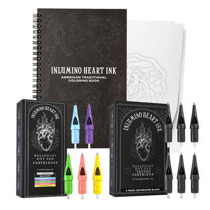 Coloring Book and Saturated Ink Set