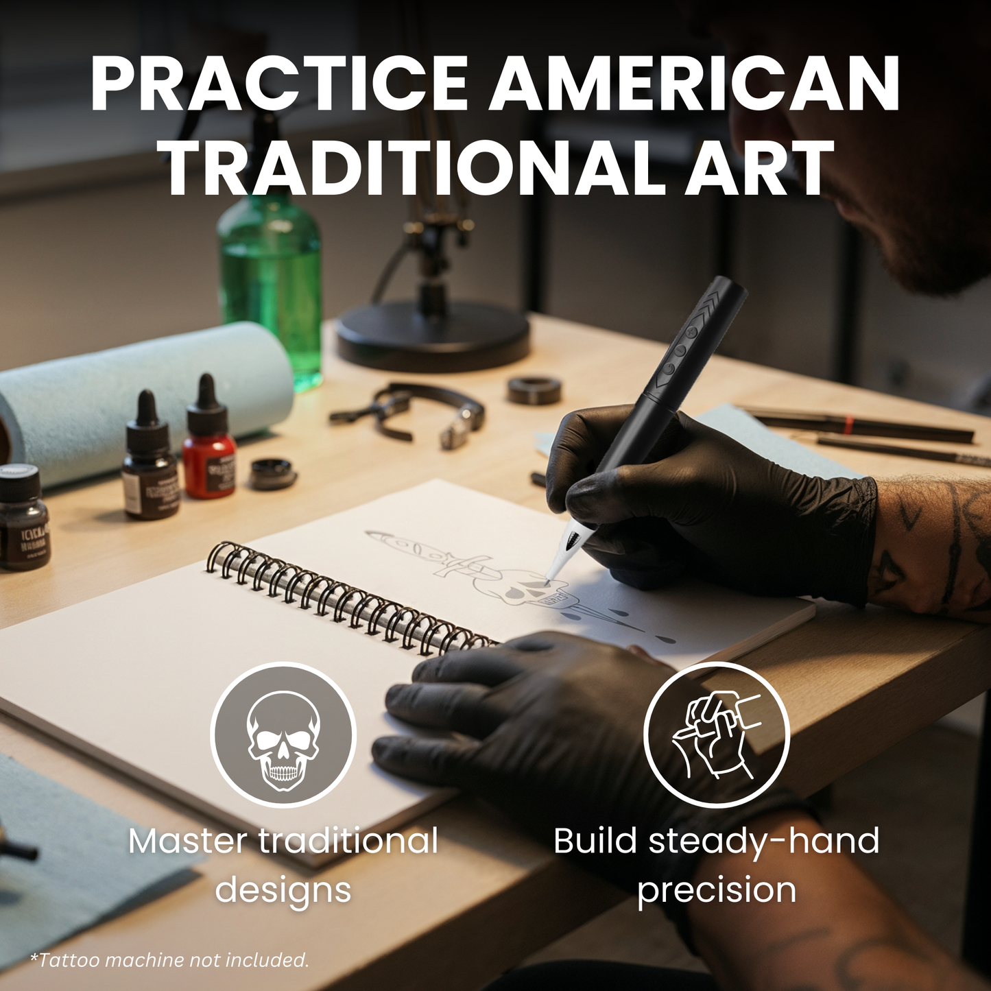 American Traditional Coloring Book