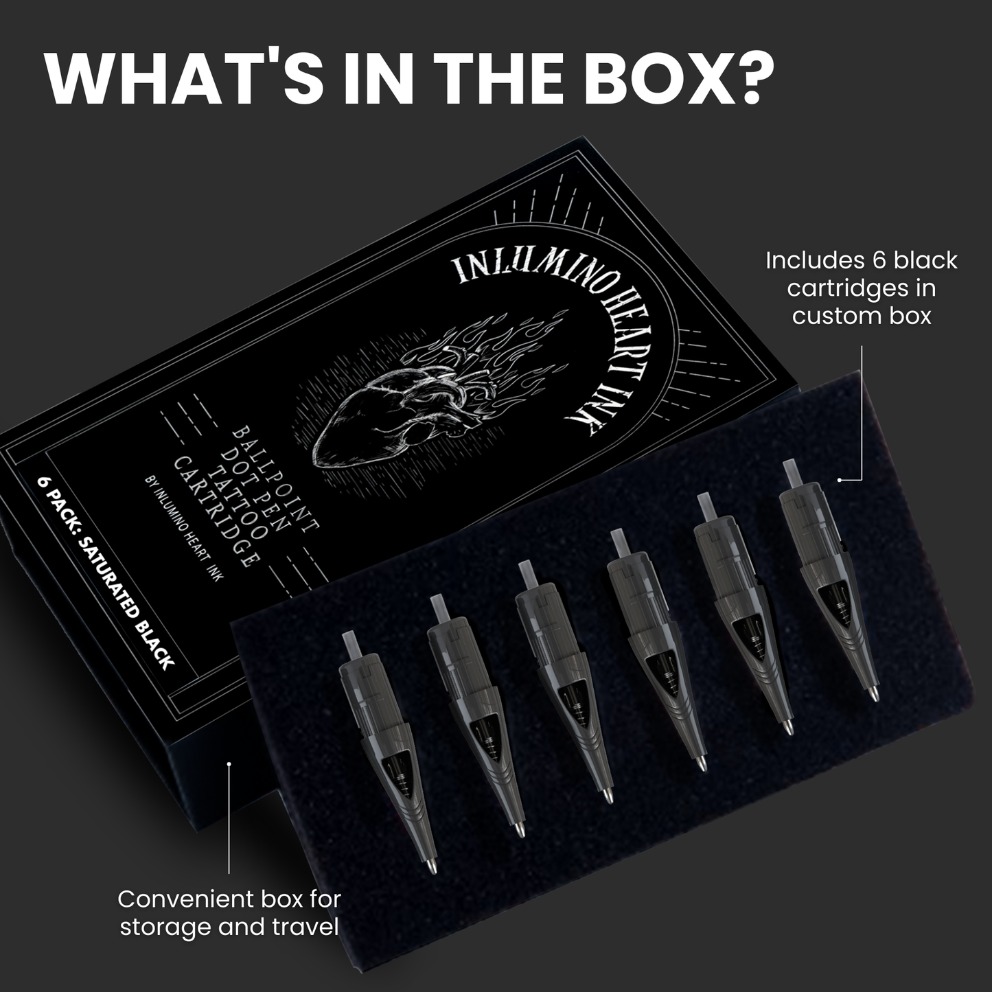 6 Pack Saturated Cartridges