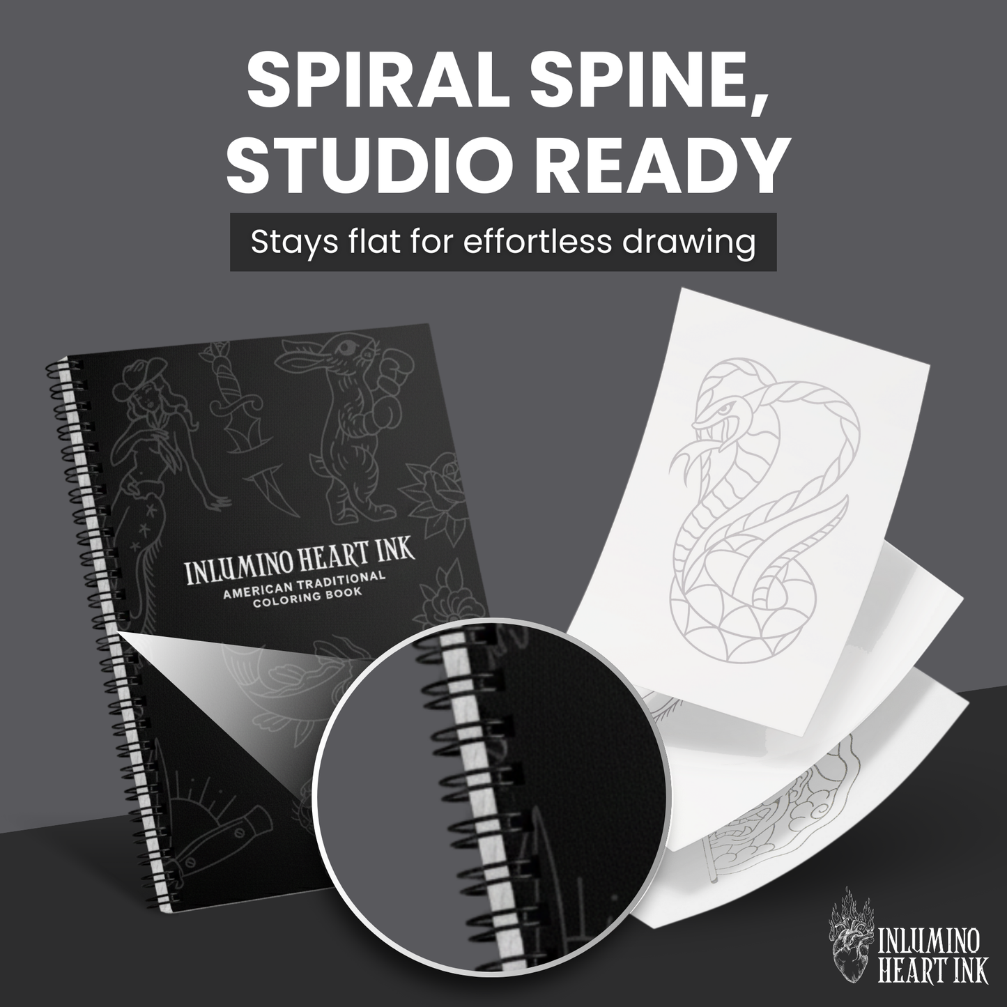 American Traditional Coloring Book