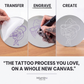 Tattoo Glass Engraving Kit